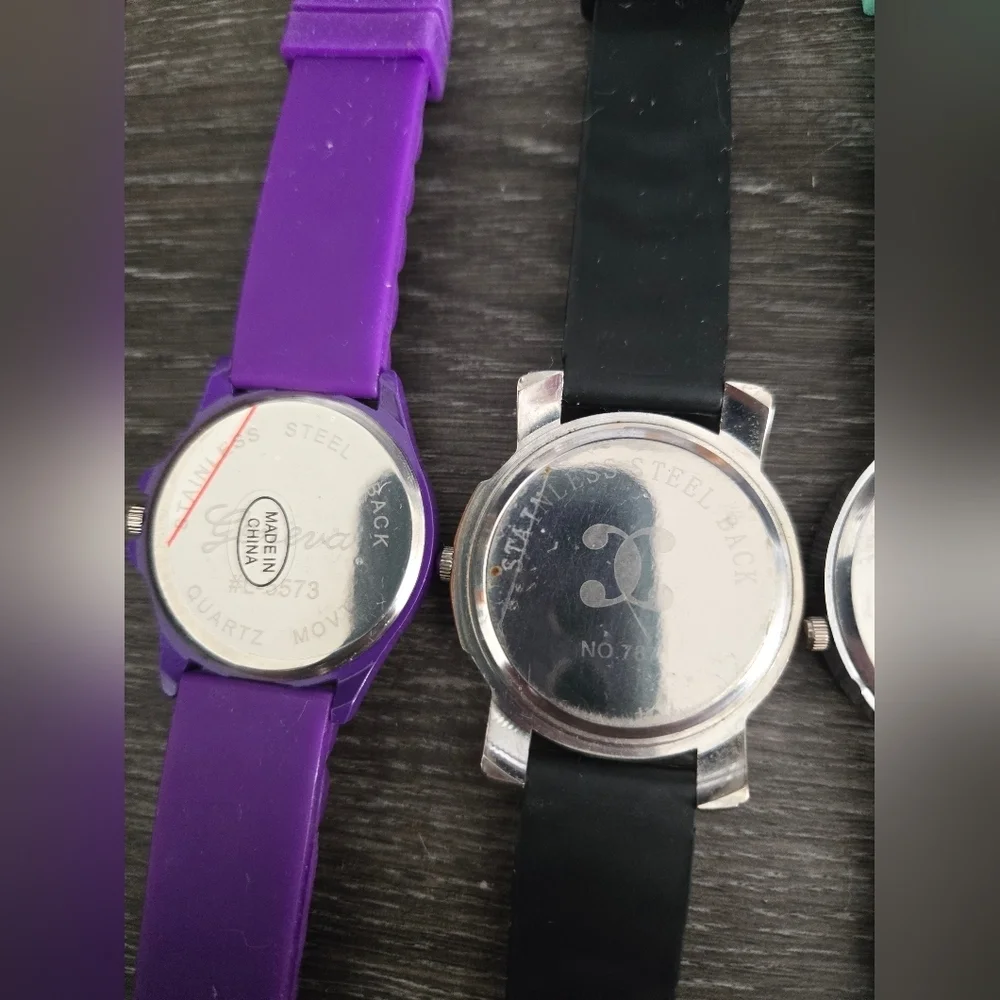 Lot Of 4 Bedazzled Watches EUC